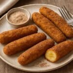 Banana Crocante com Canela na Airfryer
