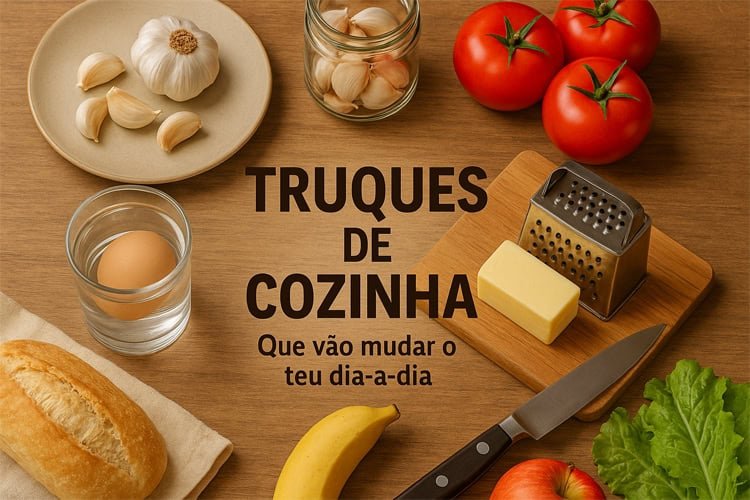 Truques de Cozinha Que Vão Mudar o Teu Dia a Dia