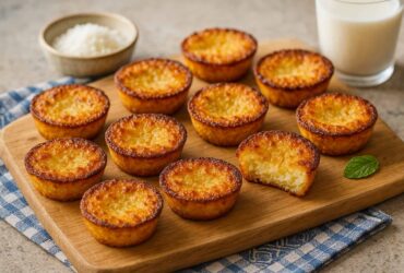 Mini Queijadinhas de Coco na Airfryer