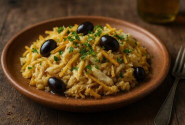 Bacalhau à Brás na Airfryer (versão prática)