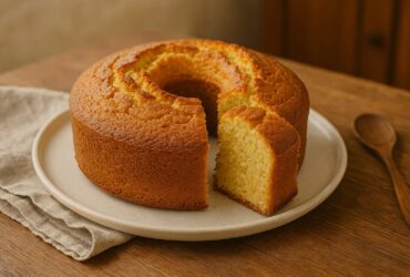 Bolo de Iogurte Húmido (Sem Batedeira)