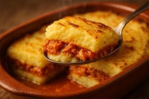 Empadão de Atum com Puré Cremoso
