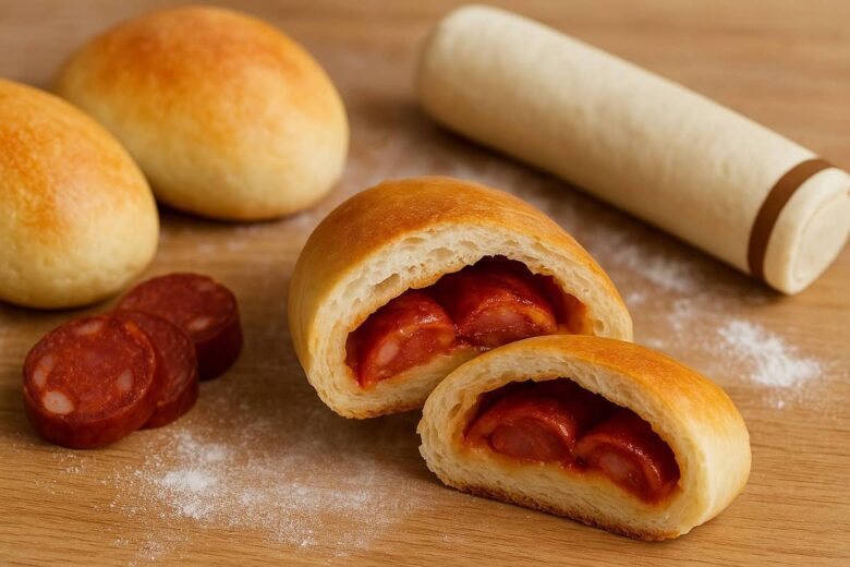 Pão com Chouriço na Airfryer