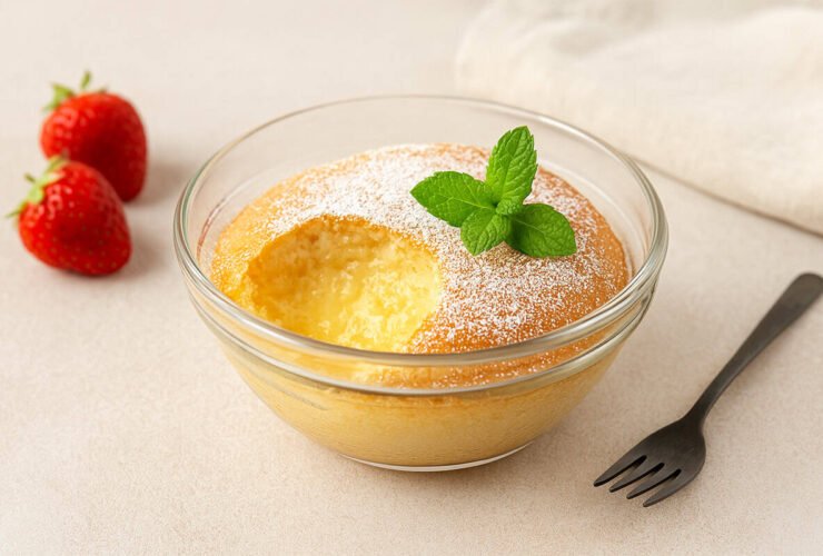 Pão de Ló Húmido no Micro-ondas
