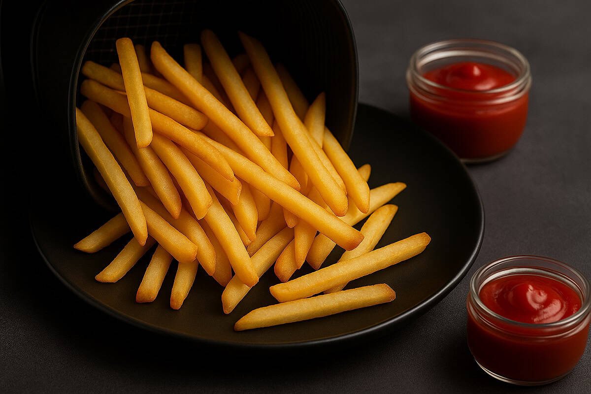Batatas Congeladas na Airfryer