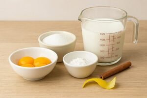 Leite Creme Tradicional no Forno ingredientes