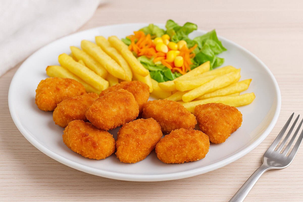 Nuggets de Frango Caseiros Crocantes capa