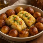Bacalhau na Airfryer com Batatinhas Inteiras