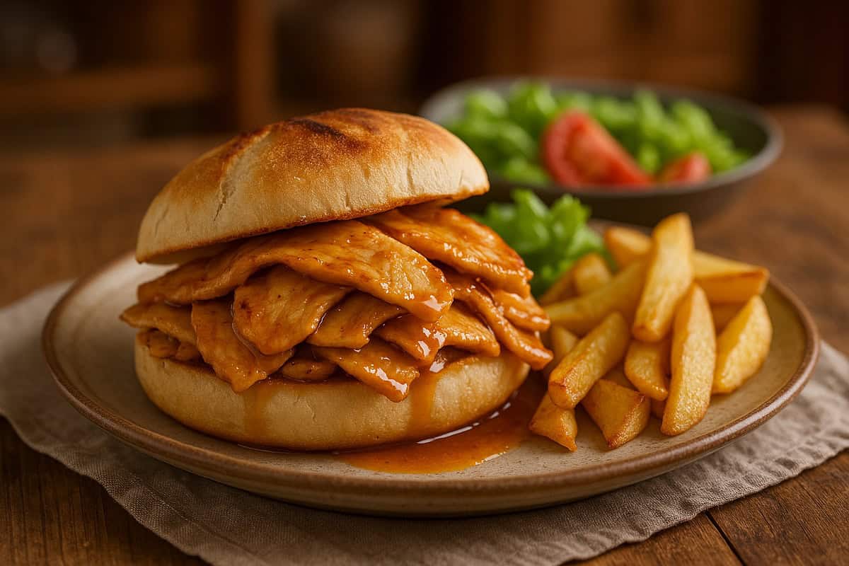 Bifanas de Frango na Frigideira