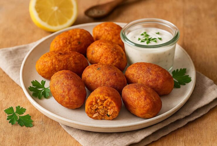 Bolinhos de Batata-Doce e Atum no Forno ou Airfryer