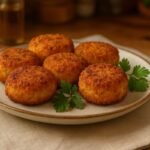 Bolinhos de Arroz com Queijo e Ervas
