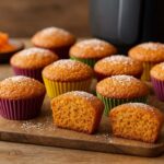 Bolinhos de Cenoura e Coco na Airfryer