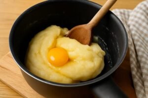 Churros Caseiros com açucar preparação
