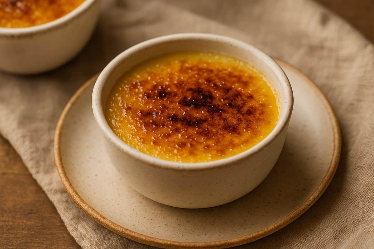 Leite creme queimado