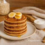 Panquecas de Aveia e Banana Saudáveis