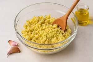 Bacalhau com Broa na Airfryer passo