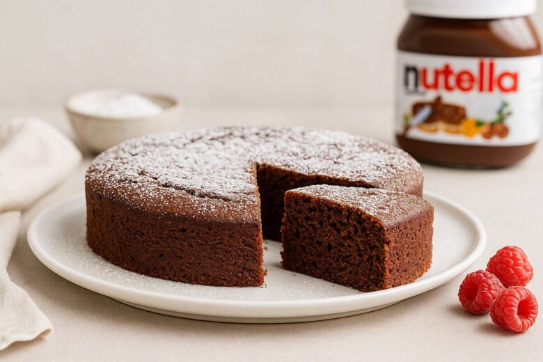 Bolo de Nutella (3 Ingredientes)