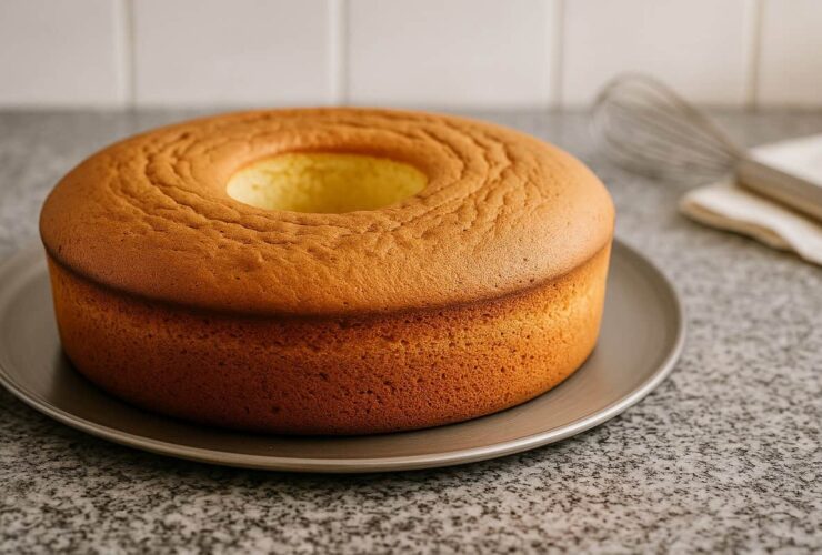 pão de ló tradicional caseiro