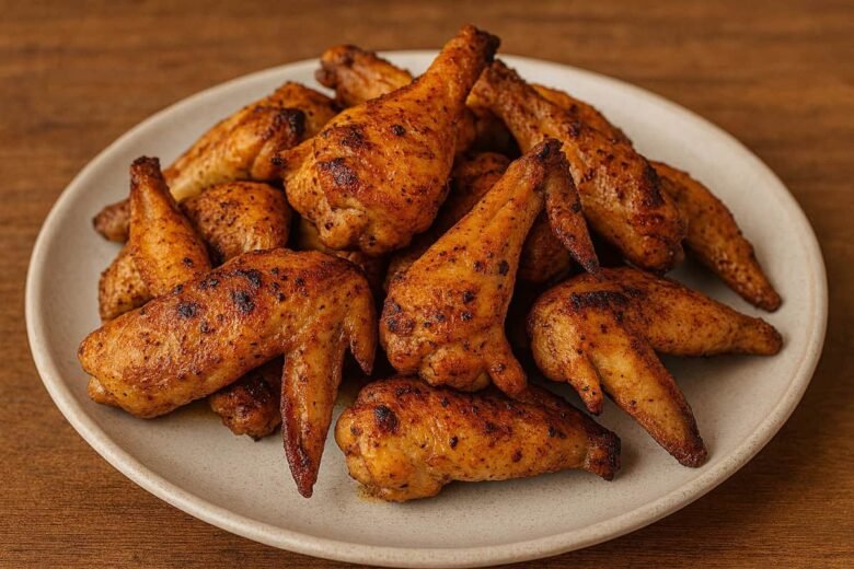 Asas de Frango na Airfryer (crocantes e suculentas)