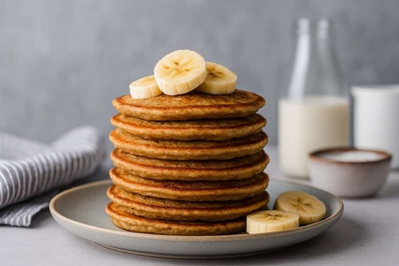 Panquecas de Banana e Aveia (3 Ingredientes)