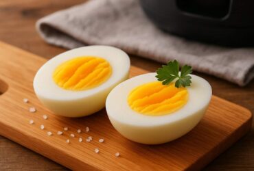 Ovos cozidos na airfryer, guia completo de tempos e truques