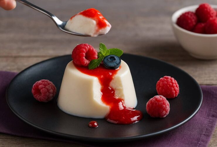 Panna Cotta Clássica Cremosa