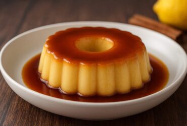 Flan de Ovos em banho-maria