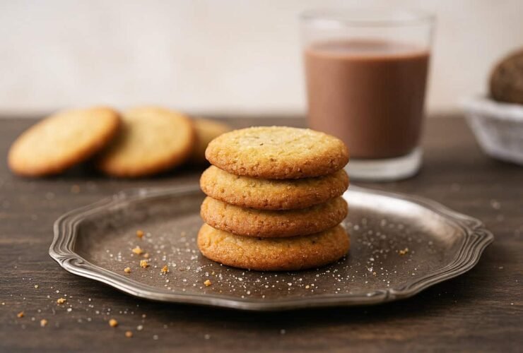 Bolachas de manteiga simples