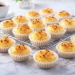Bolinhos de coco simples, com 3 ingredientes