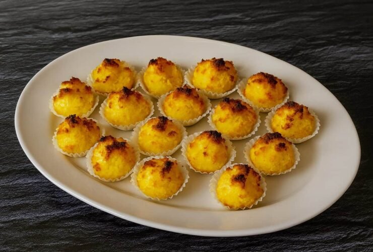 Coquinhos húmidos de coco