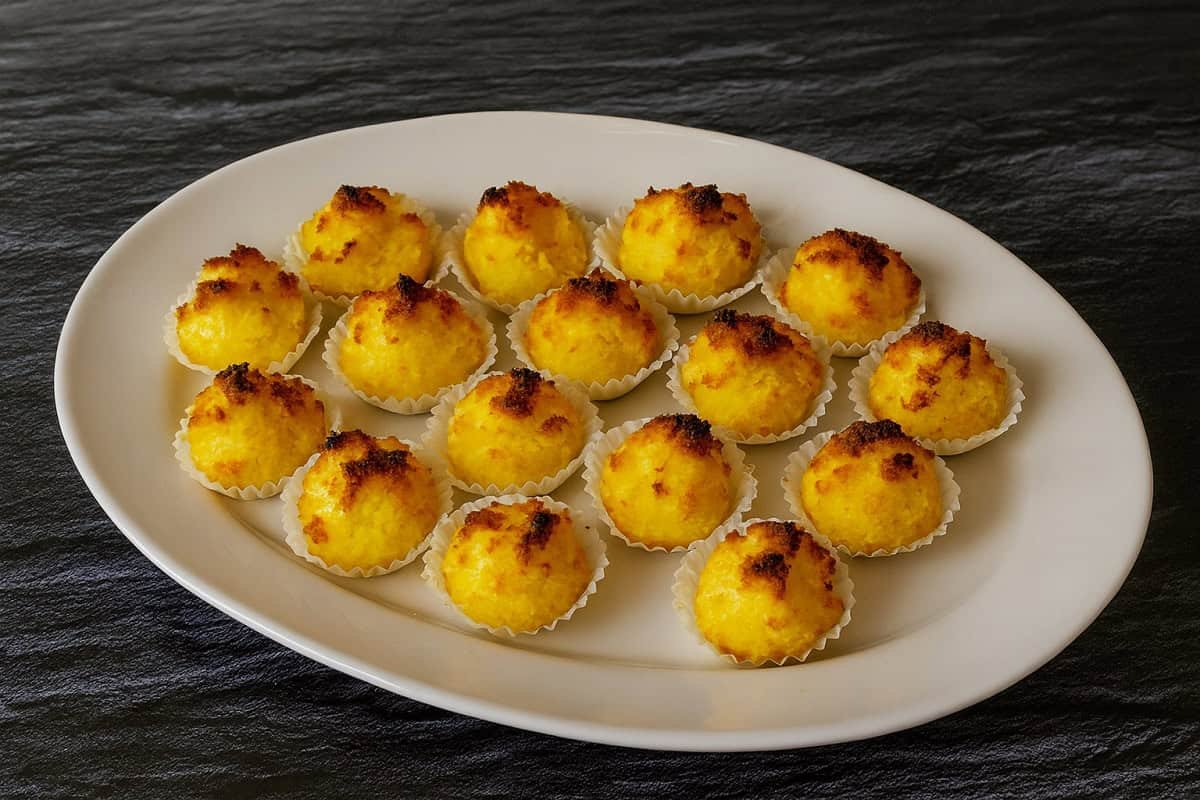 Coquinhos húmidos de coco