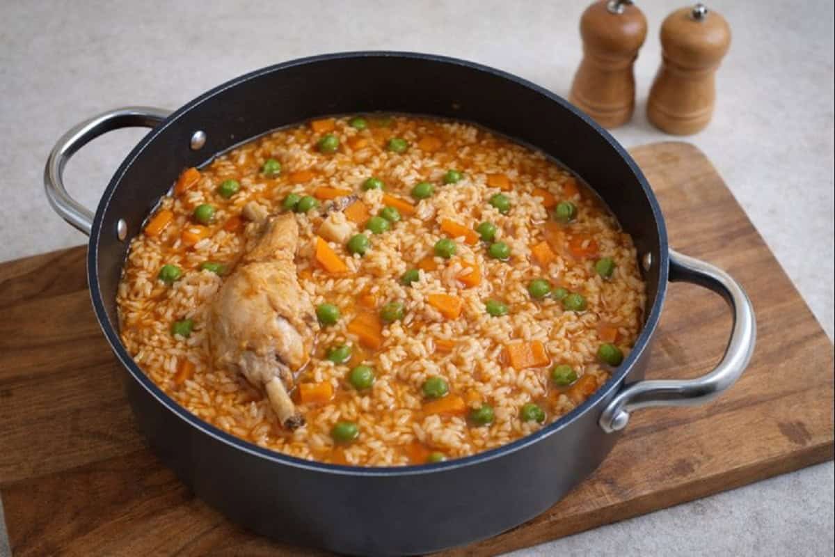 Arroz de frango malandrinho