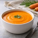 Creme de Cenoura Simples, doce natural e muito aveludado