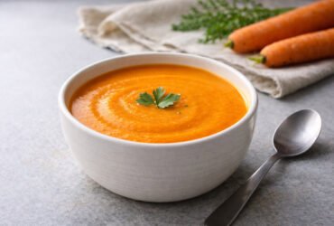 Creme de Cenoura Simples, doce natural e muito aveludado