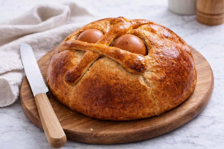 Folar da Páscoa Doce Tradicional