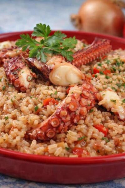 Arroz de Polvo Tradicional e Malandrinho