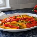 Pimentos assados no forno