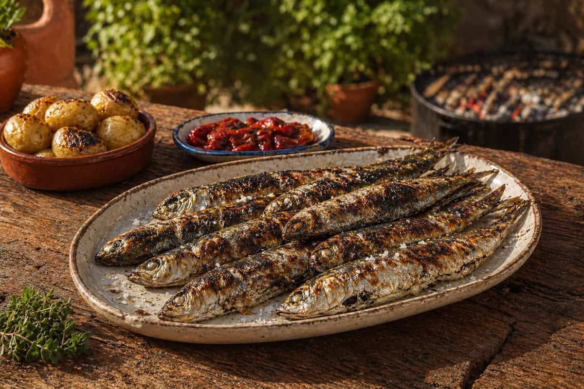 Sardinhas Assadas na Brasa