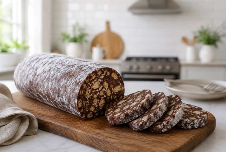 Salame de Chocolate Fácil e Tradicional