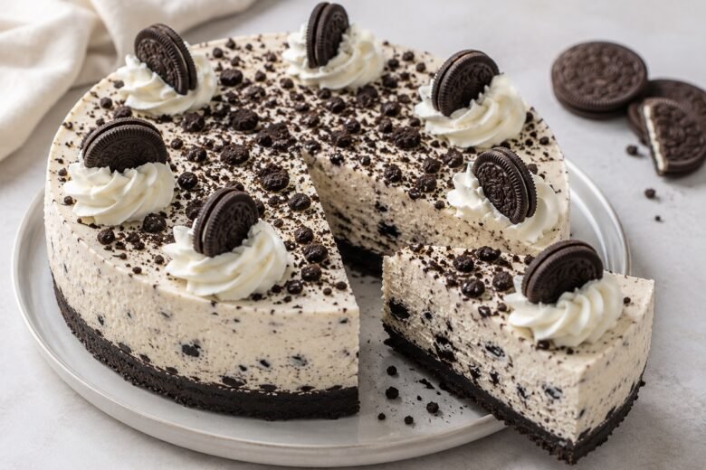 cheesecake de oreo